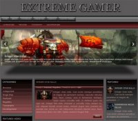 Игровой шаблон WordPress — Extremegamer