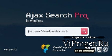 Плагин WordPress - Ajax Search Pro v4.17.1